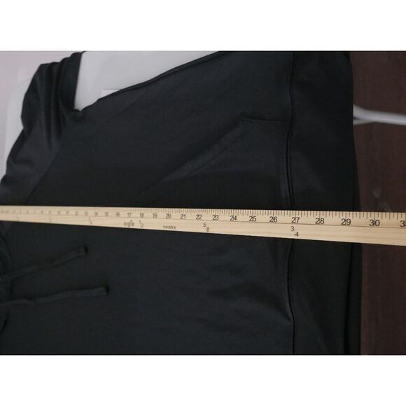 Gaiam Men's Lotus OB Drawstring Pockets Hoodie Black L - Picture 6 of 9